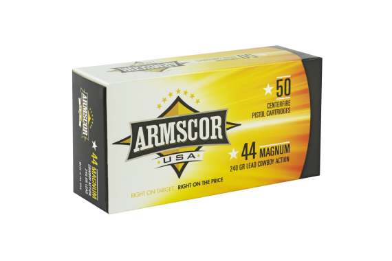 ARMSCOR 44MAG 240GR SWC 50/400