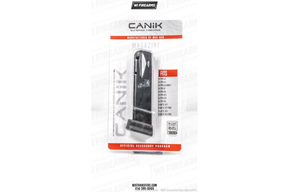 Canik TP9 Elite Magazine, 9mm Luger, 20-rd, Steel, Black