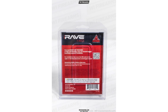 Rise Armament Rave 140 Curved AR-15 Drop-In Trigger