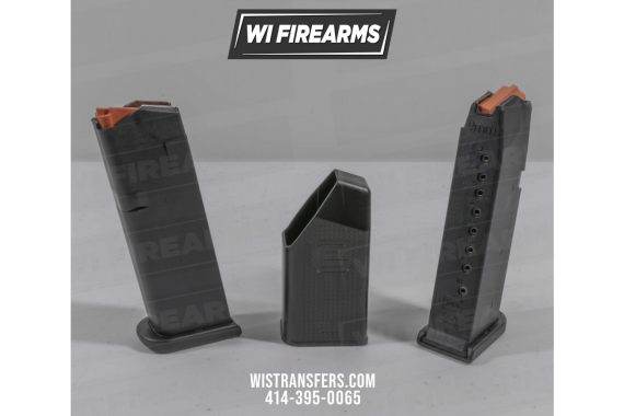 Glock 43X, Blue Flag Slide, Black Frame, 9mm, 10-rd, 3.41