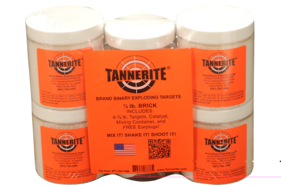 Tannerite Half Brick 1/2lb Trgt 4/pk
