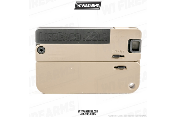 Trailblazer LifeCard Pocket Pistol in McMillan Tan