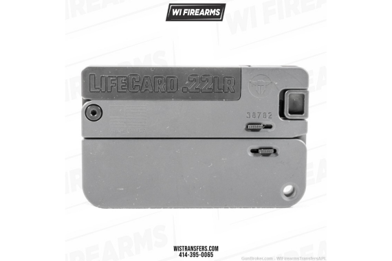 Used Trailblazer LifeCard, Sniper Grey, .22LR, 2.5