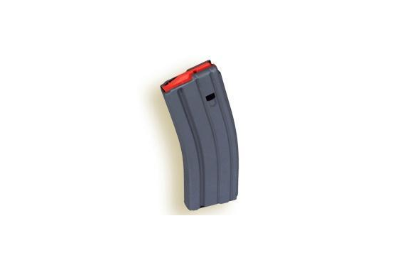 ASC AR Family Rifle Magazine Orange Follower .223 Remington Grey Aluminum