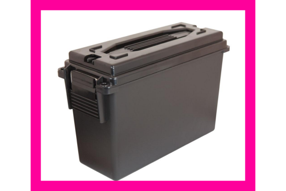 Berrys 40 cal Plastic Ammo Can Black