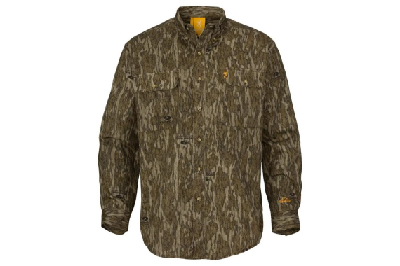 Browning Wasatch-CB Shirt Button-Front 2 Pocket Mossy Bottomland XL