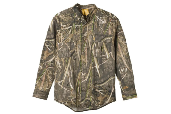 Browning Wasatch-CB Shirt Button-Front 2 Pocket Mossy Oak Shadow Grass Hab