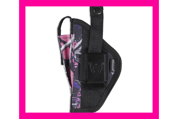 Bulldog Extreme Handgun Holster with Belt Loop and Clip for Compact Autos