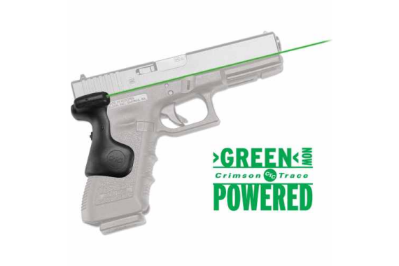 Crimson Trace Lasergrip Glock G3 17-22 Green