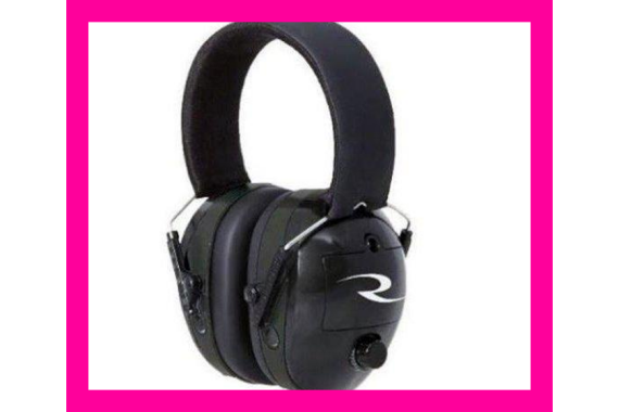 Ear Muff Black with 2 pair free plugs NRR 38