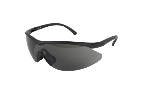 Edge Eyewear Fastlink Shooting Glasses Black Frame with G15 Vapor Shield L