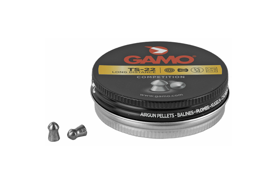 GAMO TS 22 PELLETS .22 CAL 200/PK