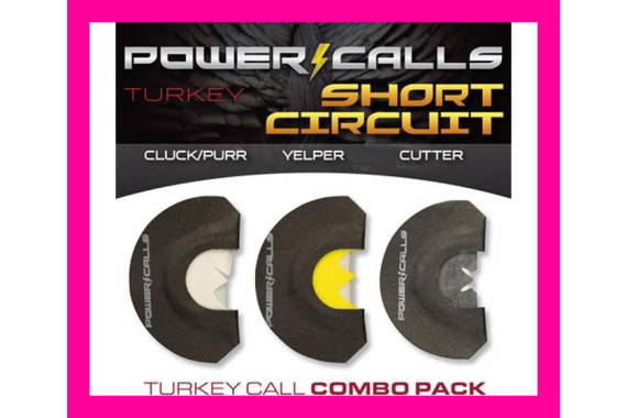 Higdon Outdoors Power Calls Short Circuit Combo Pack - (Cluck/Purr Yelper