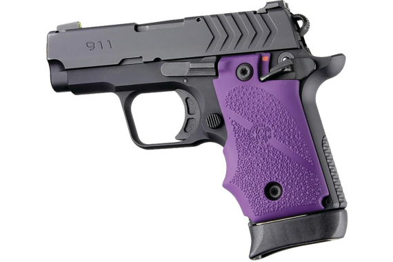 Hogue Ambi Safety Rubber Grip for Springfield Armory 911- Purple