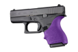 Hogue HandAll Beaver Tail Grip Sleeve Glock 42 43 Purple