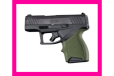 Hogue HandAll Beavertail Handgun Grip Sleeve for Taurus GX4/GX4L OD Green