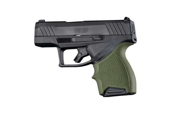 Hogue HandAll Beavertail Handgun Grip Sleeve for Taurus GX4/GX4L OD Green