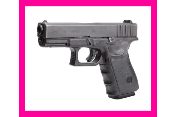 Hogue Wrapter Rubber Adhesive Grip for GLOCK Gen 3 Models 19 23 32 38 - Bl