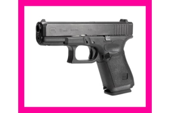 Hogue Wrapter Rubber Adhesive Grip for Glock Gen 5 Models 19 19MOS 44 - Bl
