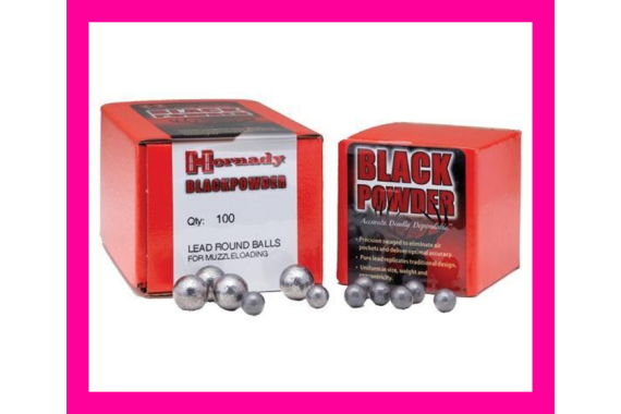 Hornady Lead Round Ball .44 cal .451