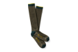 LaCrosse Mens Merino Midweight Sock Over the Calf OD Green M