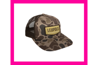 Leupold Riflescopes Duck Camo Trucker Cap - Brown