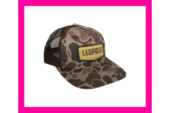 Leupold Riflescopes Duck Camo Trucker Cap - Brown