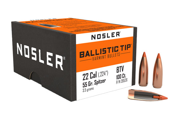 NOSLER BULLETS 22 CAL .224