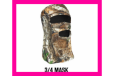 Primos Stretch Fit Mask - RealTree Edge Camo 3/4 Face