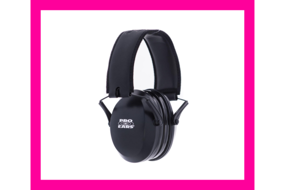 Pro Ears Ultra Gel Black 22 Passive Earmuffs 22dB