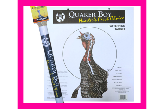 QUAKER BOY PAPER TARGET TURKEY