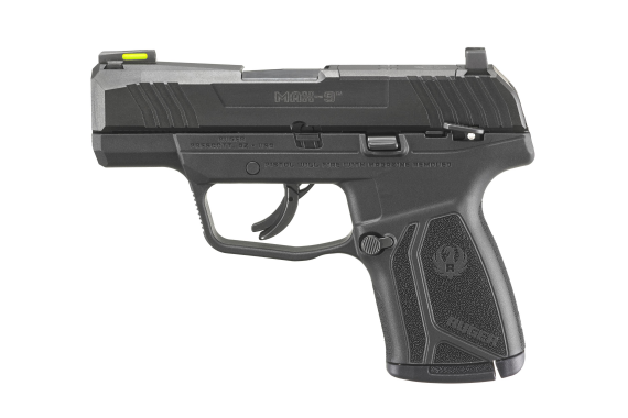 Ruger Max-9 9mm Blk-blk 10+1 As Sfty