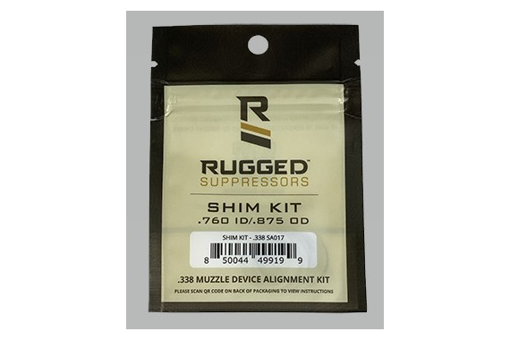 Rugged Suppressors Shim Kit .338cal
