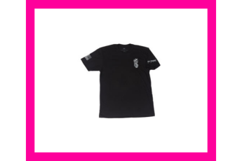 SPIKES TSHIRT ALOHA SNACKBAR BLK L