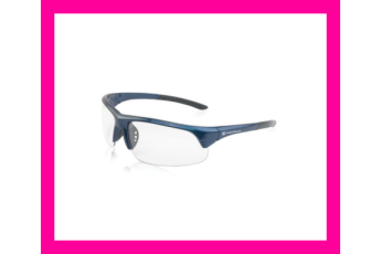 Smith & Wesson Corporal Shooting Glasses Half Frame Blue with Clear Lens