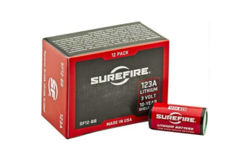 SureFire Sf123a Lithium 3volt Batt 12pk