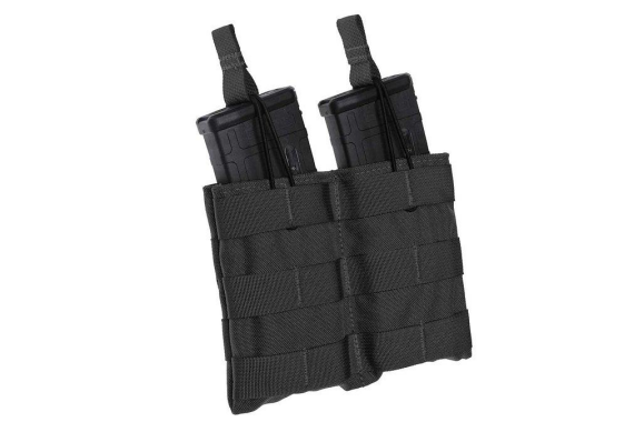 TacShield Double Speed Load Rifle Molle Pouch-Black