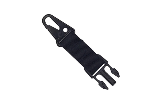 TacShield Sling Attachment Side Release Buckle for HK Snap Hook Black