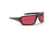 Walkers IKON Forge Shooting Glasses Black with Rose Lens