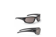 Walkers Vector Full Frame Shooting Glasses Black with Smoke Lens Case