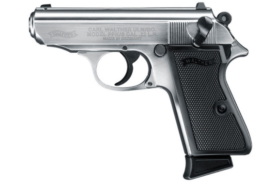 Walther Arms Ppk-s 22lr 10+1 Nkl Pltd 3.35