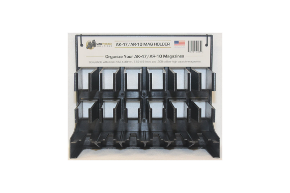 Ak-47 - Ar-10 Mag Holder Black, Up To 6 Mags