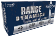 FIOCCHI RANGE DYNAMICS 45ACP 230GR FMJ