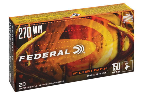 Federal Fusion 270 Winchester - 150gr 20rd 10bx-cs