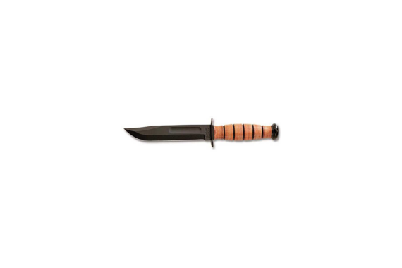 Full-size Us Army Ka-bar Fixed Knife - Clip Point