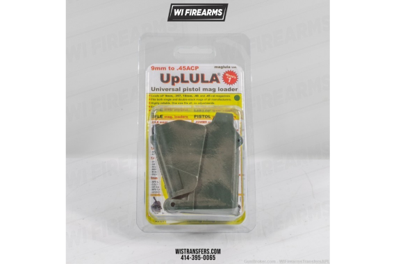 Maglula UP60DG Loader UpLULA 9mm, 45 ACP Dark Green