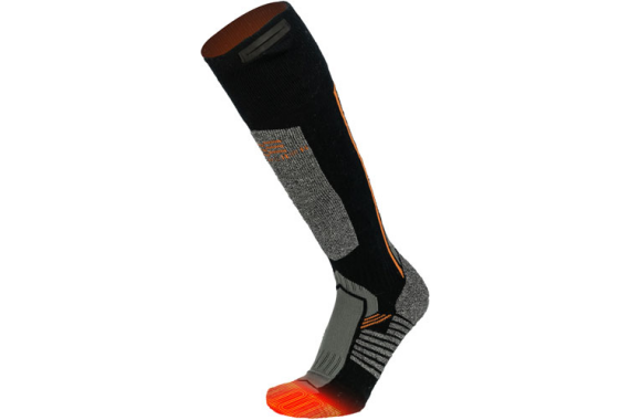 Mobile Warming Men's Pro - Merino Heated Socks Gray Lrg