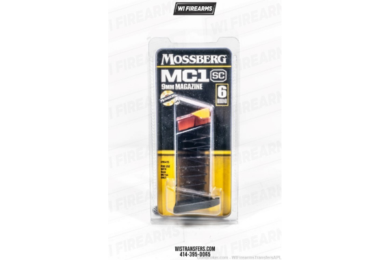 Mossberg 9mm Luger MC1sc 6-Round Clear Detachable Flush