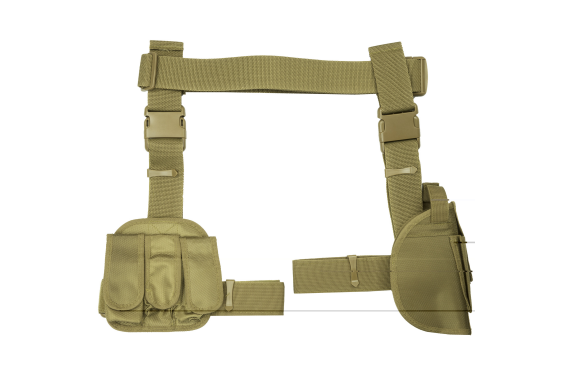 Ncstar Drop Leg Holster Mag Hldr Tan