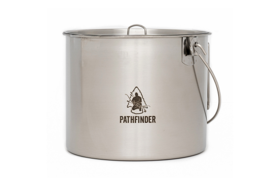 Pathfinder 120oz Bush Pot- Lid Set
